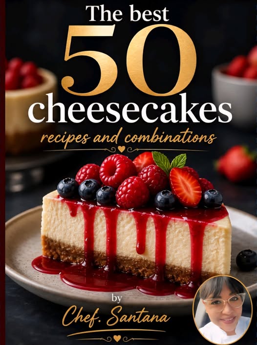 Book: The best 50 cheesecake recipes and combinations (Pre-orders)